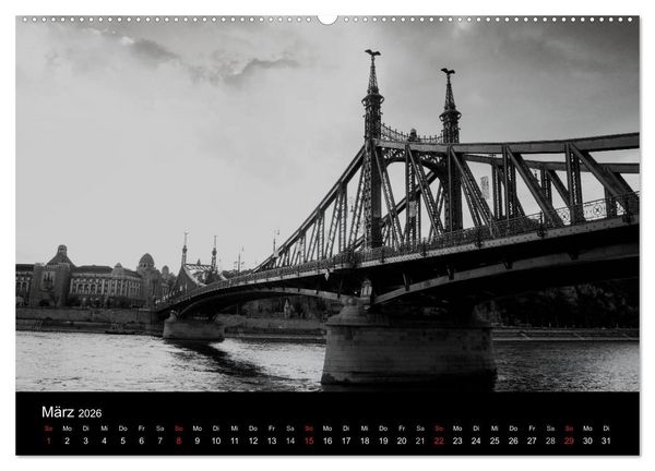 Produktbild: Budapest einfach liebenswert (Wandkalender 2026 DIN A2 quer), CALVENDO Monatskalender