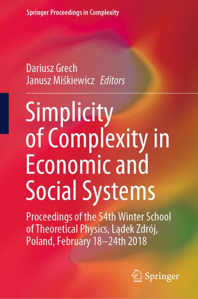 Produktbild: Simplicity of Complexity in Economic and Social Systems