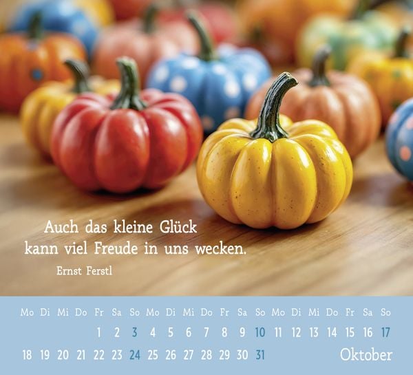 Produktbild: Mini-Kalender 2027: Der kleine Gl&uuml;ckskalender