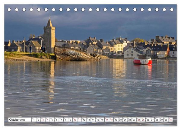 Produktbild: Cotentin &ndash; unser St&uuml;ck vom Paradies (Tischkalender 2026 DIN A5 quer), CALVENDO Monatskalender