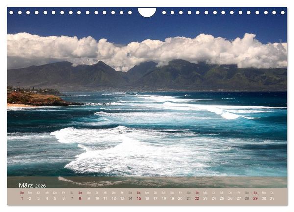 Produktbild: Aloha aus Hawaii (Wandkalender 2026 DIN A4 quer), CALVENDO Monatskalender