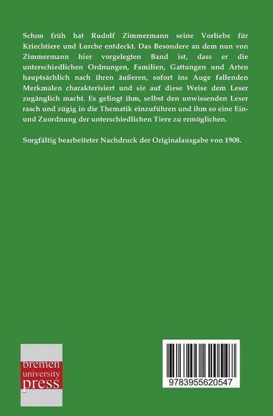 Produktbild: Der deutschen Heimat Kriechtiere und Lurche