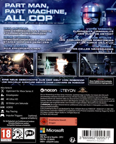 Produktbild: RoboCop - Rogue City