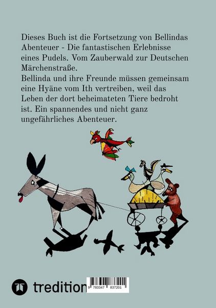 Produktbild: Bellindas Abenteuer - Die fantastischen Erlebnisse eines Pudels