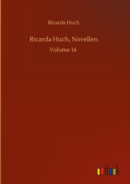 Produktbild: Ricarda Huch, Novellen