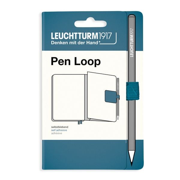Produktbild: LEUCHTTURM1917 Pen Loop (Stiftschlaufe), Stone Blue
