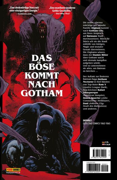 Produktbild: Batman: Gotham Nocturne