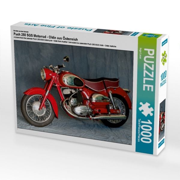 Produktbild: Ein Motiv aus dem Kalender Puch 250 SGS Motorrad - Oldie aus &Ouml;sterreich (Puzzle)
