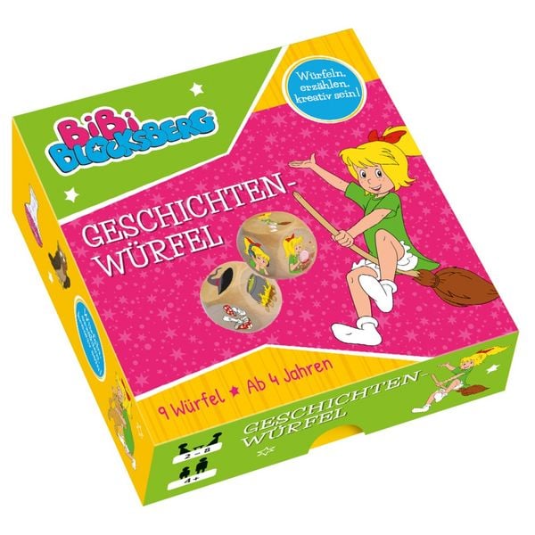 Produktbild: Geschichtenw&uuml;rfel mit Bibi Blocksberg