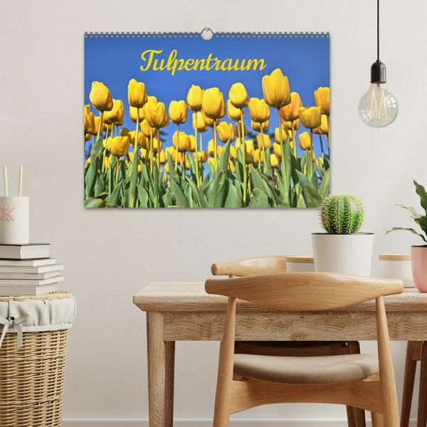 Produktbild: Tulpentraum (Wandkalender 2026 DIN A3 quer), CALVENDO Monatskalender