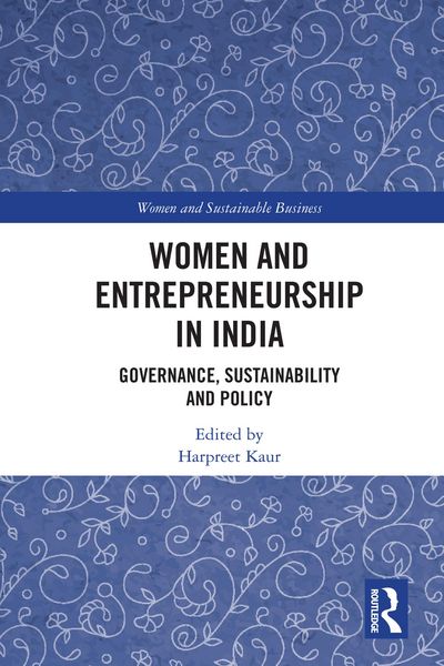 Produktbild: Women and Entrepreneurship in India