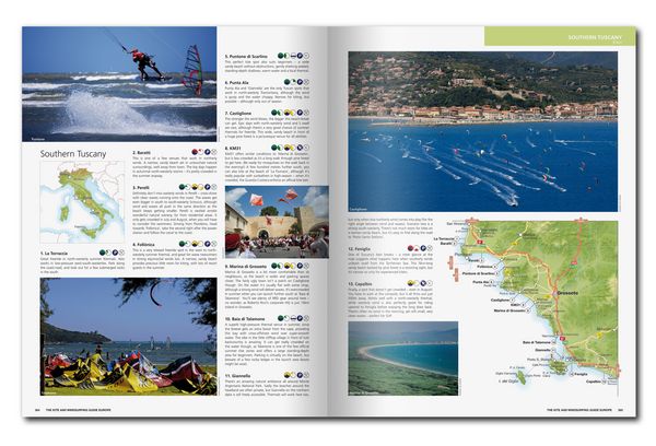 Produktbild: The Kite and Windsurfing Guide Europe