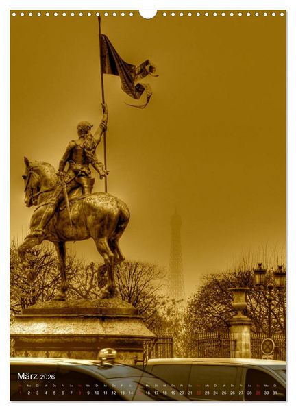 Produktbild: Paris - Die Sch&ouml;ne am Fluss (Wandkalender 2026 DIN A3 hoch), CALVENDO Monatskalender
