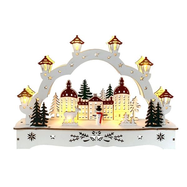 HTI-Living Lichterbogen Winterschloss Lichterbogen Winterschloss