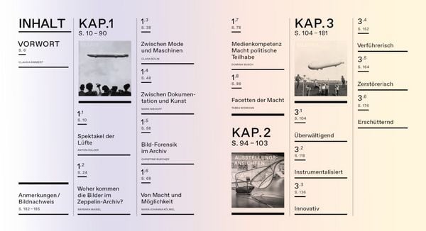 Produktbild: Zeppelin. Bild und Macht / Power and Image