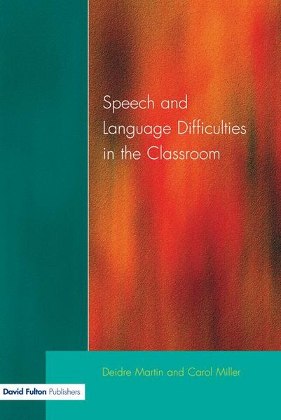 Produktbild: Speech and Language Difficulties in the Classroom