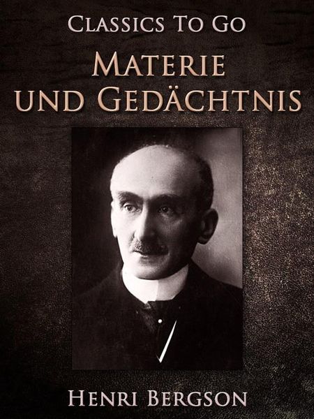 Produktbild: Materie und Ged&auml;chtnis