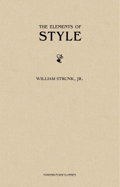 Produktbild: Elements of Style, Fourth Edition