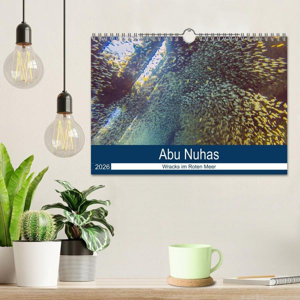 Produktbild: Abu Nuhas - Wracks im Roten Meer (Wandkalender 2026 DIN A4 quer), CALVENDO Monatskalender