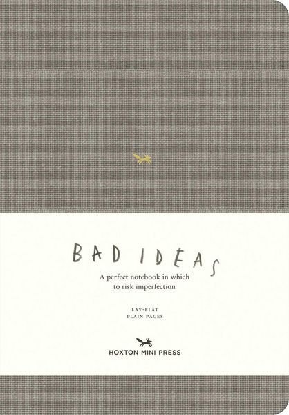 Produktbild: A Notebook for Bad Ideas (Large / Light Grey / Unlined)
