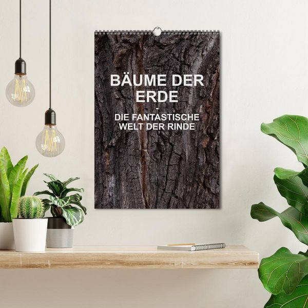 Produktbild: B&Auml;UME DER ERDE - DIE FANTASTISCHE WELT DER RINDE (Wandkalender 2026 DIN A3 hoch), CALVENDO Monatskalender