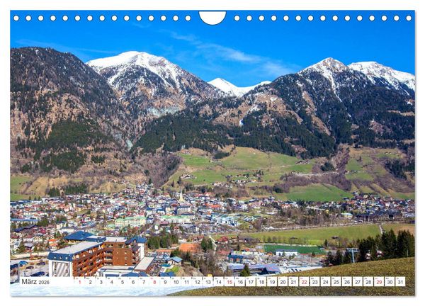 Produktbild: Gr&uuml;&szlig;e aus Bad Hofgastein (Wandkalender 2026 DIN A4 quer), CALVENDO Monatskalender