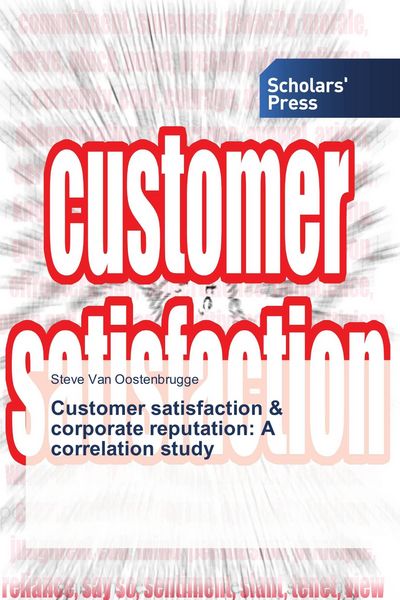 Produktbild: Customer satisfaction & corporate reputation: A correlation study