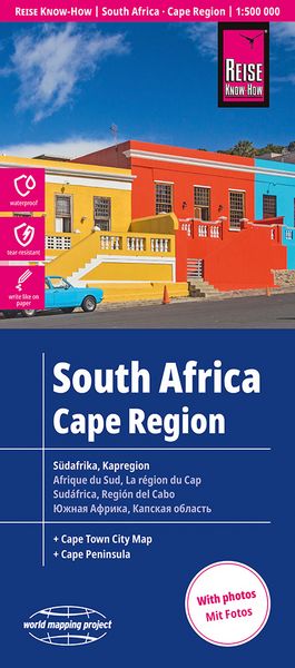 Produktbild: Reise Know-How Landkarte S&uuml;dafrika Kapregion | South Africa, Cape Region (1:500.000)