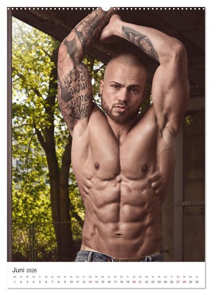 Produktbild: Men's Physique (hochwertiger Premium Wandkalender 2026 DIN A2 hoch), Kunstdruck in Hochglanz
