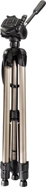 Produktbild: Hama Star 63 Dreibeinstativ 1/4 Zoll Arbeitsh&ouml;he=66 - 166 cm Champagner inkl. Tasche, Wasserwaage