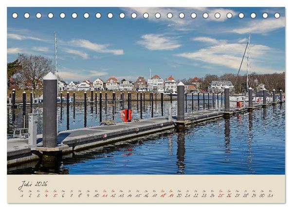 Produktbild: Liebenswertes Travem&uuml;de (Tischkalender 2026 DIN A5 quer), CALVENDO Monatskalender