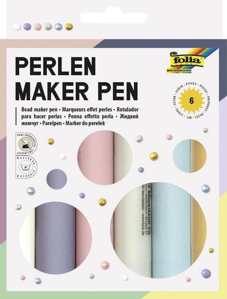 Produktbild: FOLIA&reg; Perlenstifte Set