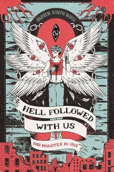Produktbild: Hell Followed with us - Das Monster in uns: Eine d&uuml;stere postapokalyptische Fantasy - Auf Goodreads gefeiert! Erstauflage mit gestaltetem Farbschnitt
