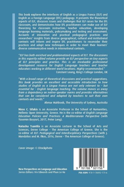 Produktbild: English as a Lingua Franca for EFL Contexts