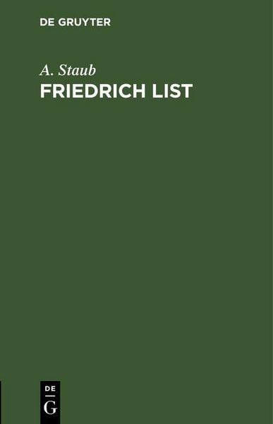 Produktbild: Friedrich List