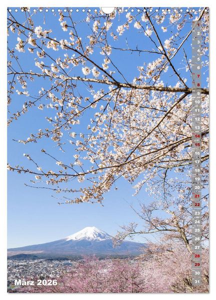 Produktbild: DER ZAUBER JAPANS Faszinierende Impressionen (Wandkalender 2026 DIN A3 hoch), CALVENDO Monatskalender
