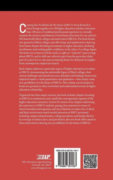 Produktbild: Creating New Possibilities for the Future of HBCUs