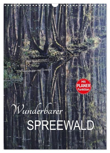 Produktbild: Wunderbarer Spreewald (Wandkalender 2026 DIN A3 hoch), CALVENDO Monatskalender