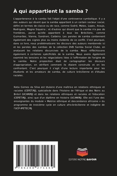 Produktbild: &Agrave; qui appartient la samba ?