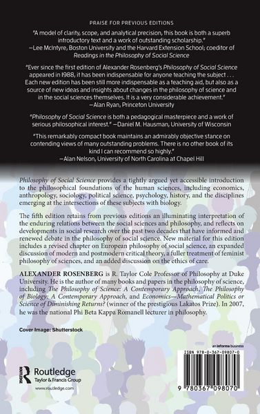 Produktbild: Philosophy of Social Science