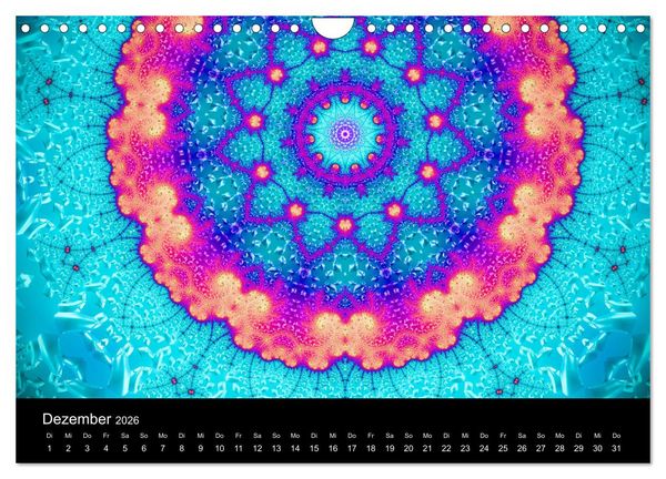 Produktbild: mandala-art (Wandkalender 2026 DIN A4 quer), CALVENDO Monatskalender
