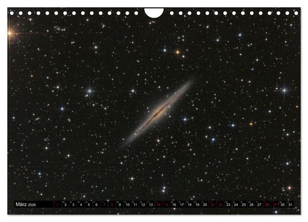Produktbild: Galaxien im Universum (Wandkalender 2026 DIN A4 quer), CALVENDO Monatskalender