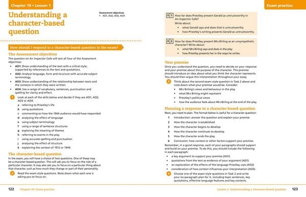 Produktbild: AQA GCSE (9-1) English Literature and Language - An Inspector Calls