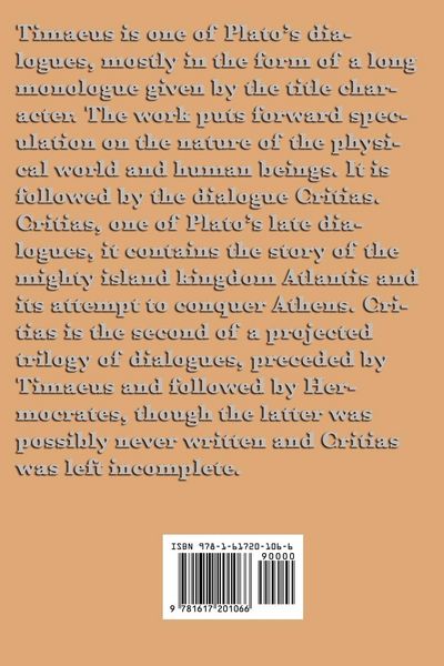 Produktbild: Timaeus and Critias