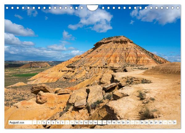 Produktbild: W&uuml;sten in Spanien (Wandkalender 2026 DIN A4 quer), CALVENDO Monatskalender