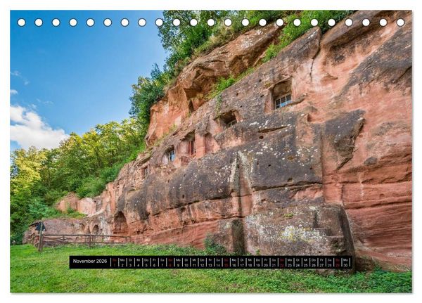 Produktbild: Romantisches Naheland (Tischkalender 2026 DIN A5 quer), CALVENDO Monatskalender