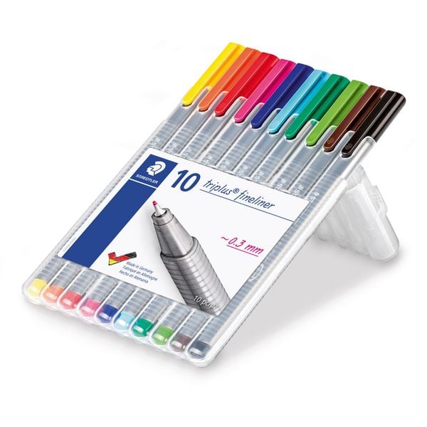 Produktbild: STAEDTLER Fineliner triplus 10er Set