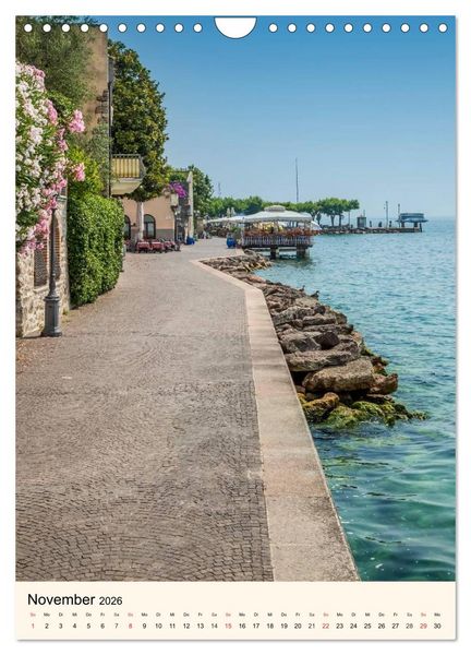 Produktbild: GARDASEE Orte am bezaubernden Ostufer (Wandkalender 2026 DIN A4 hoch), CALVENDO Monatskalender
