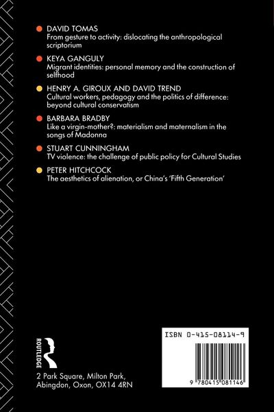 Produktbild: Cultural Studies