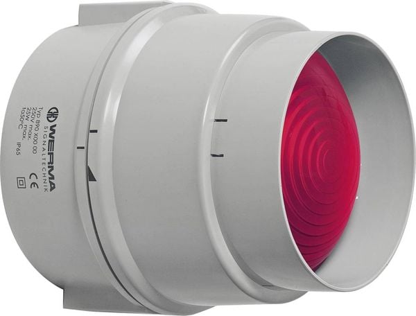 Werma Signaltechnik Signalleuchte 890.100.00 890.100.00 Rot Dauerlicht 12 V/AC, 12 V/DC, 24 V/AC, 24 V/DC, 48 V/AC, 48 V/DC, 110 V/AC, 230 V/AC